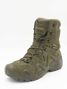 Ботинки тактические E-PRO Special Hi (range green) KEVLAR 