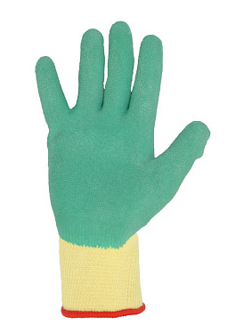 Перчатки рабочие ALAGON вязанные, покрытые латексом