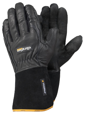 Перчатки виброзащитные TEGERA 9182 козья кожа, манжет 11 см