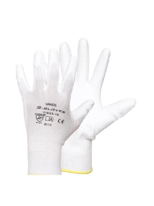 Перчатки рабочие VANDE нейлон/полиуретан