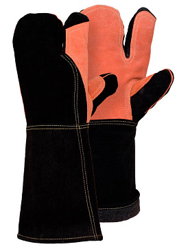 Краги спилковые 3-х палые METALLURG