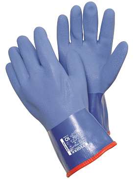 Перчатки TEGERA 7390 ПВХ покр., акриловая подкл.
