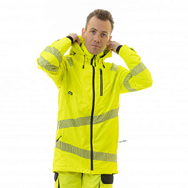 Куртка-парка сигнальная летняя BRODEKS KS223