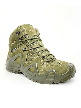 Ботинки тактические E-PRO Special Mid (range green) KEVLAR 