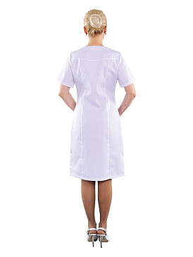 Халат медицинский МИЛАНА короткий рукав