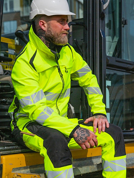 Куртка сигнальная софтшелл мужская, ТМ MASCOT арт. 19002-143-1709