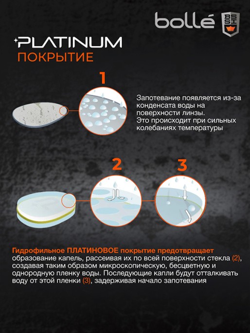 Очки тактические закрытые BOLLE X800