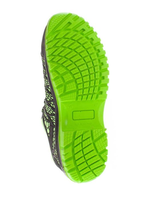 Полуботинки (кроссовки) МИСТРАЛЬ -НЕОН ПУ ТПУ с ПКП АС (лайм) PT2-C-L