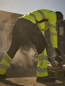 Куртка сигнальная со стретч-зонами мужская, ТМ MASCOT арт. 19509-236-17010