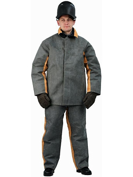 Костюм сварщика тк. ГЕФЕСТ накл. тк. ТОГИЛЕН