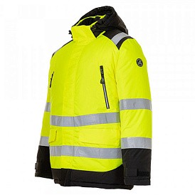 Зимняя сигнальная куртка-парка BRODEKS KW217