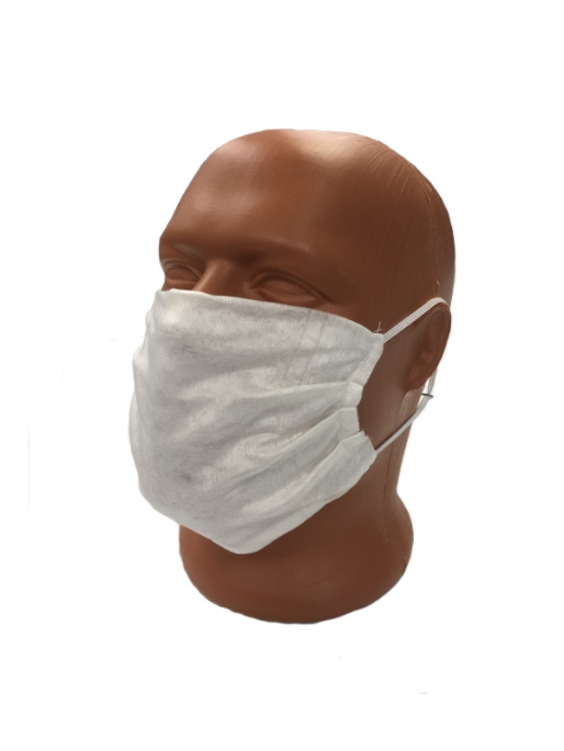 Маска лицевая одноразовая (белая)
