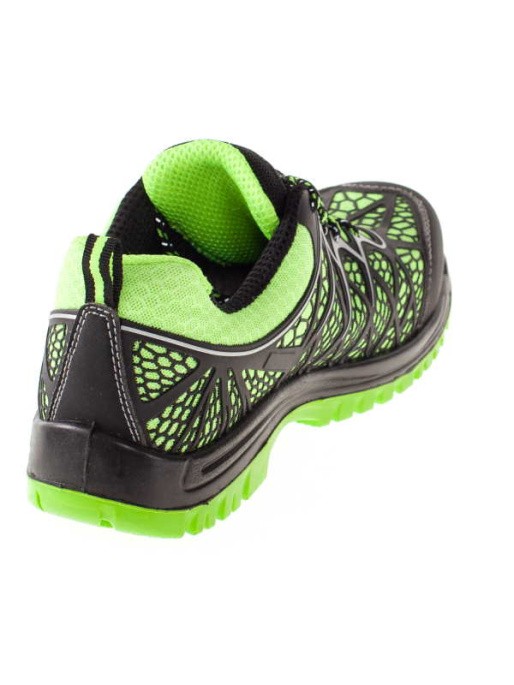 Полуботинки (кроссовки) МИСТРАЛЬ -НЕОН ПУ ТПУ с ПКП АС (лайм) PT2-C-L