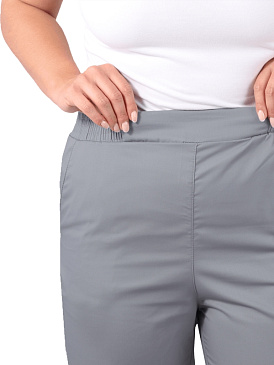 Брюки медицинские женские серые
