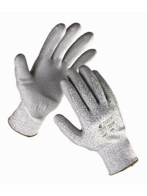 Перчатки рабочие JUNCO антипорезные с полиуретановым покрытием