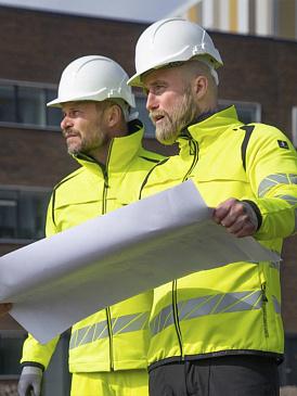 Куртка сигнальная софтшелл мужская, ТМ MASCOT арт. 19002-143-1709