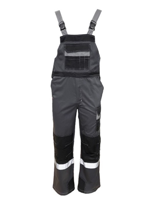 Костюм «Формула Коттон» ПКК т/серый, св-серый/черный С СОП