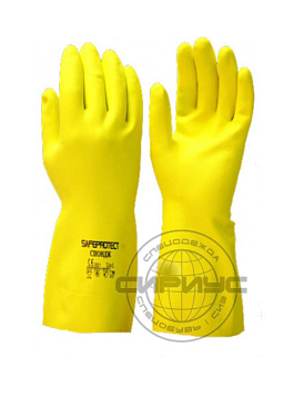 Перчатки рабочие СПОНДЖ латексные