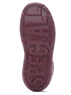 Сапоги ЭВА укороченные утеплённые бордовые