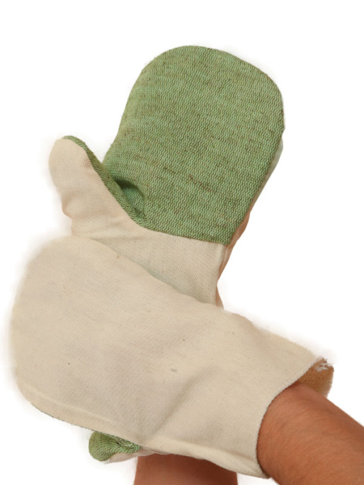 Рукавицы рабочие х/б брезентовый наладонник