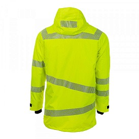 Куртка-парка сигнальная летняя BRODEKS KS223 Куртка-парка сигнальная летняя BRODEKS KS223